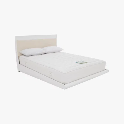 Furniture Village Neptuni Bed Frame with Lights - King Size - White