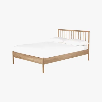 Habitat Franklin Solid Oak Double Bed Frame 135Cm, Oak
