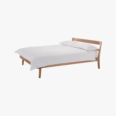 Habitat Habitat Tatsuma Double Bed Frame - Ash