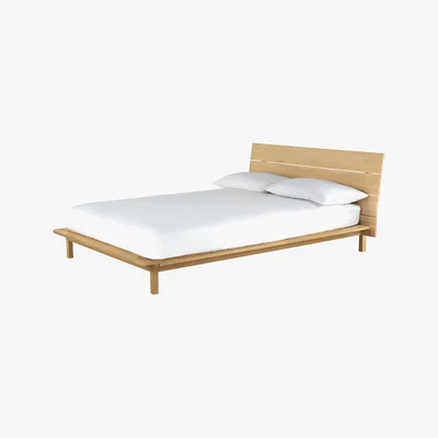 Habitat Drio Oak Kingsize Platform Bed Frame 150Cm, Natural
