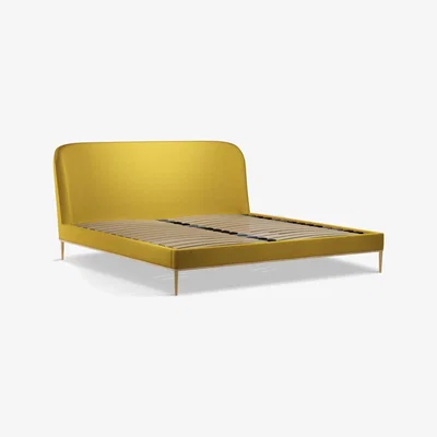 John Lewis John Lewis & Partners Show-Wood Upholstered Bed Frame, Super King Size