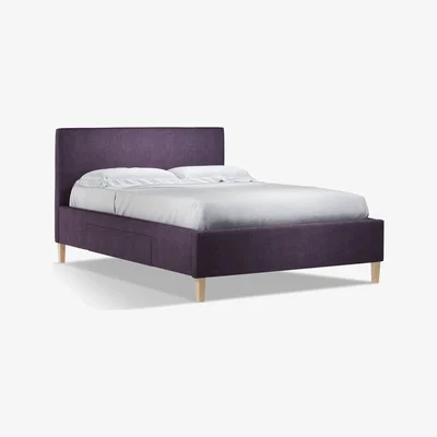John Lewis John Lewis & Partners Emily 2 Drawer Storage Upholstered Bed Frame, King Size
