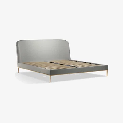 John Lewis John Lewis & Partners Show-Wood Upholstered Bed Frame, Super King Size
