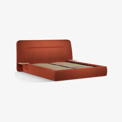 John Lewis Design Project by John Lewis No.152 Ottoman Storage Upholstered Bed Frame and Side Tables, Double
