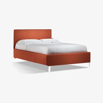 John Lewis John Lewis & Partners Emily 2 Drawer Storage Upholstered Bed Frame, King Size