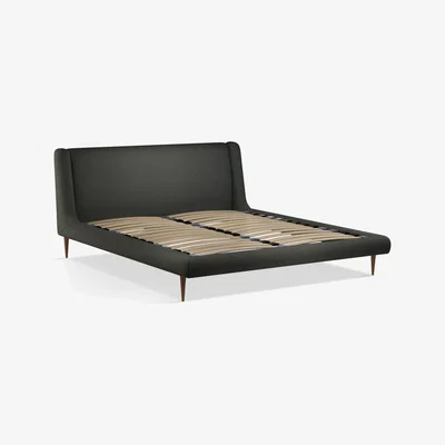 John Lewis John Lewis & Partners Mid-Century Sweep Upholstered Bed Frame, Super King Size