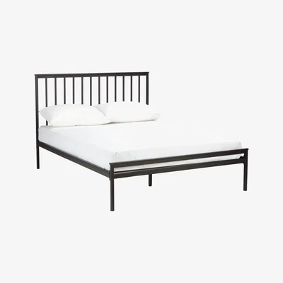 John Lewis John Lewis & Partners Franklin Bed Frame, King Size, Black
