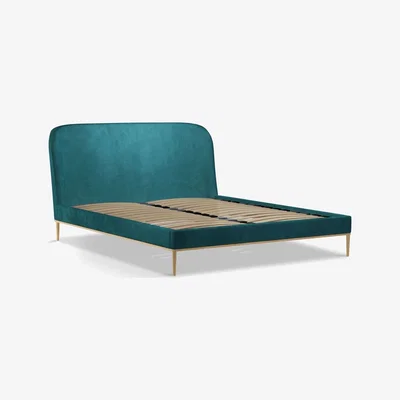 John Lewis John Lewis & Partners Show-Wood Upholstered Bed Frame, King Size
