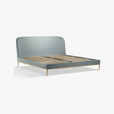John Lewis John Lewis & Partners Show-Wood Upholstered Bed Frame, Super King Size