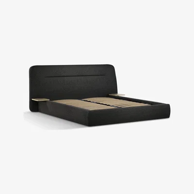 John Lewis Design Project by John Lewis No.152 Ottoman Storage Upholstered Bed Frame and Side Tables, King Size