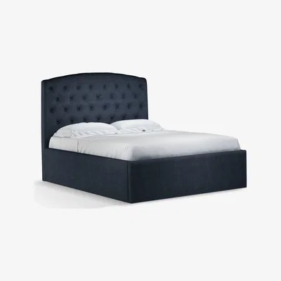 John Lewis John Lewis & Partners Rouen Ottoman Storage Upholstered Bed Frame, King Size