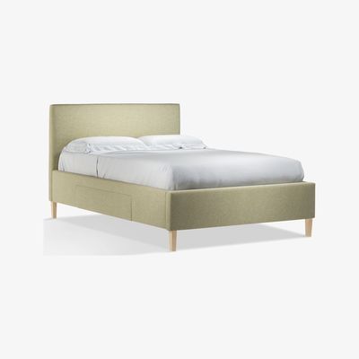 John Lewis John Lewis & Partners Emily 2 Drawer Storage Upholstered Bed Frame, Double