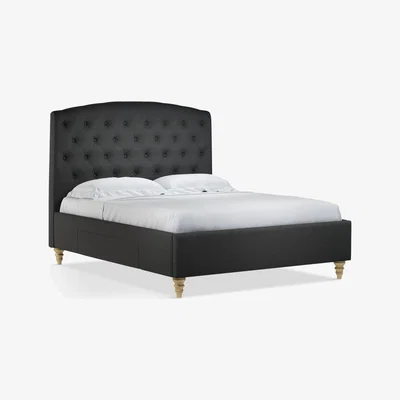 John Lewis John Lewis & Partners Rouen 2 Drawer Storage Upholstered Bed Frame, King Size