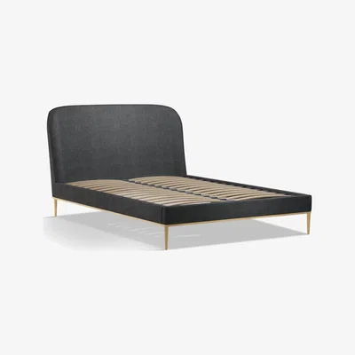 John Lewis John Lewis & Partners Show-Wood Upholstered Bed Frame, Double