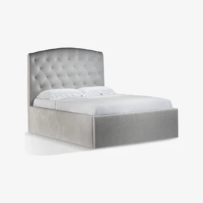 John Lewis John Lewis & Partners Rouen Ottoman Storage Upholstered Bed Frame, Double