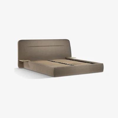 John Lewis Design Project by John Lewis No.152 Ottoman Storage Upholstered Bed Frame and Side Tables, King Size