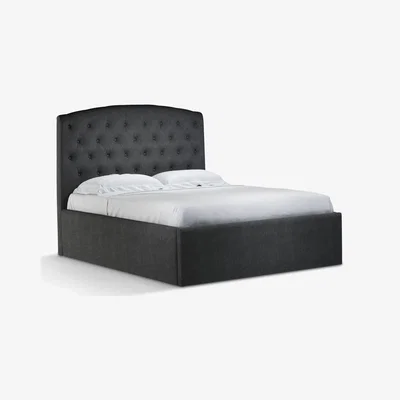 John Lewis John Lewis & Partners Rouen Ottoman Storage Upholstered Bed Frame, King Size