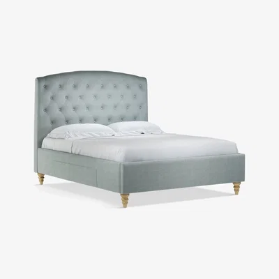 John Lewis John Lewis & Partners Rouen 2 Drawer Storage Upholstered Bed Frame, King Size