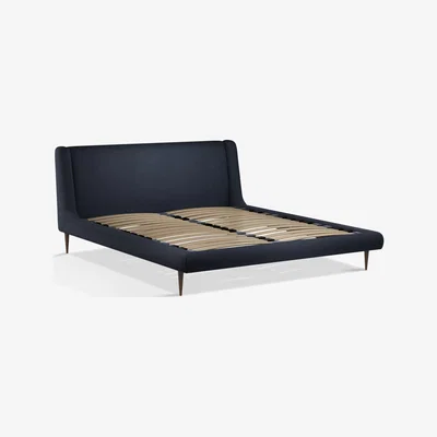 John Lewis John Lewis & Partners Mid-Century Sweep Upholstered Bed Frame, Super King Size