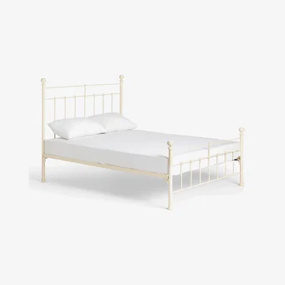 John Lewis Wrought Iron And Brass Bed Co. Sophie Iron Bed Frame, King Size