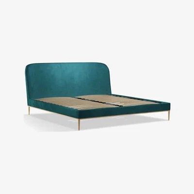 John Lewis John Lewis & Partners Show-Wood Upholstered Bed Frame, Super King Size
