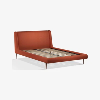 John Lewis John Lewis & Partners Mid-Century Sweep Upholstered Bed Frame, Double