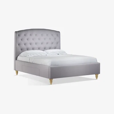 John Lewis John Lewis & Partners Rouen 2 Drawer Storage Upholstered Bed Frame, King Size