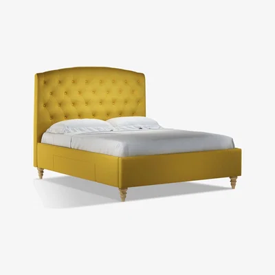John Lewis John Lewis & Partners Rouen 2 Drawer Storage Upholstered Bed Frame, King Size