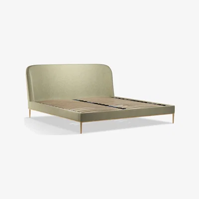 John Lewis John Lewis & Partners Show-Wood Upholstered Bed Frame, Super King Size