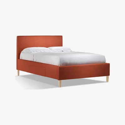 John Lewis John Lewis & Partners Emily 2 Drawer Storage Upholstered Bed Frame, Double
