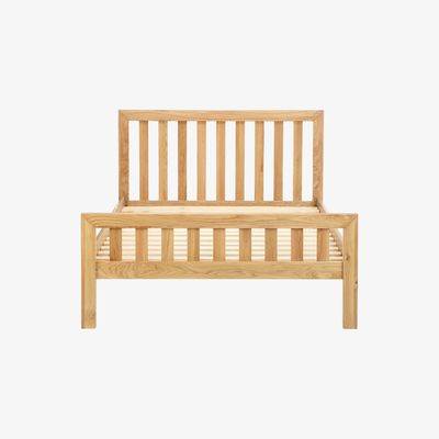 John Lewis John Lewis & Partners Cooper Bed Frame, Double, Oak