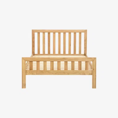 John Lewis John Lewis & Partners Cooper Bed Frame, Double, Oak
