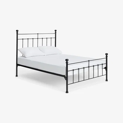 John Lewis Wrought Iron And Brass Bed Co. Sophie Iron Bed Frame, Super King Size