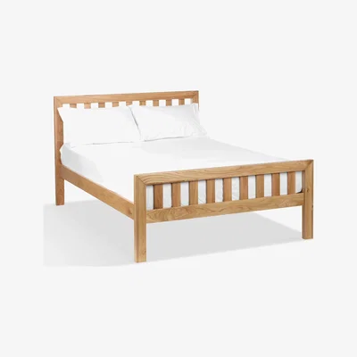 John Lewis John Lewis & Partners Cooper Bed Frame, King Size, Oak