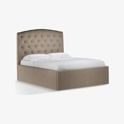John Lewis John Lewis & Partners Rouen Ottoman Storage Upholstered Bed Frame, Double