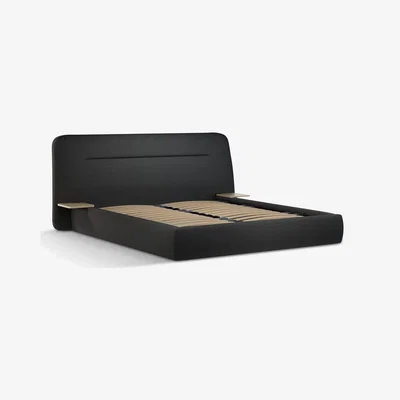 John Lewis Design Project by John Lewis No.152 Ottoman Storage Upholstered Bed Frame and Side Tables, King Size