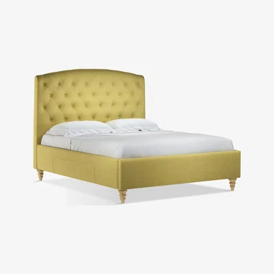 John Lewis John Lewis & Partners Rouen 2 Drawer Storage Upholstered Bed Frame, King Size