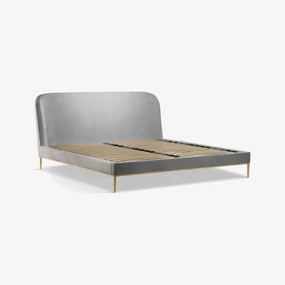 John Lewis John Lewis & Partners Show-Wood Upholstered Bed Frame, Super King Size