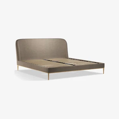 John Lewis John Lewis & Partners Show-Wood Upholstered Bed Frame, Super King Size
