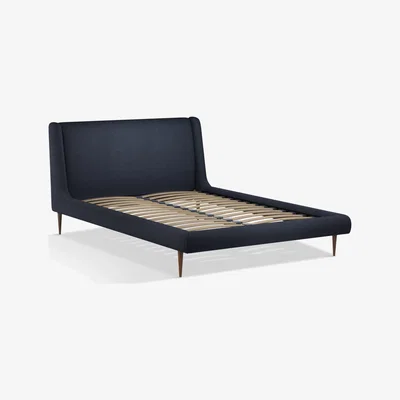 John Lewis John Lewis & Partners Mid-Century Sweep Upholstered Bed Frame, Double