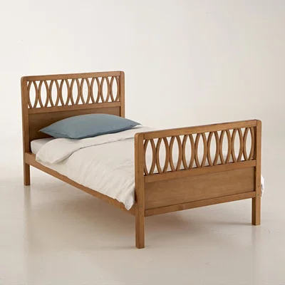 La Redoute MALU Lattice-Effect Vintage Bed