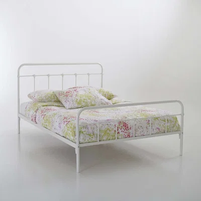 La Redoute Asper Metal Bed with Bars, without Base