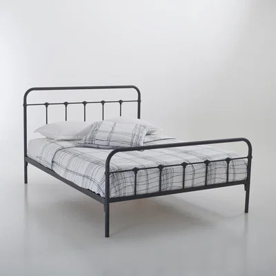 La Redoute Asper Metal Bed with Bars, without Base