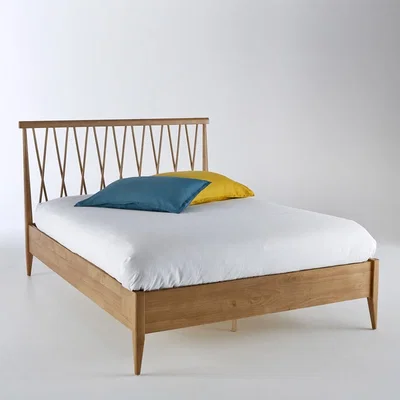 La Redoute QUILDA Solid Hevea Wood Bed
