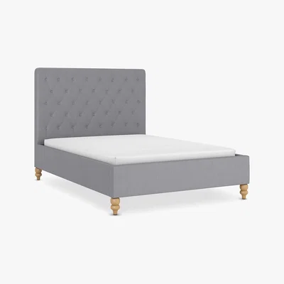 Marks & Spencer M&S Amelie Bed - 5FT - Light Grey, Light Grey