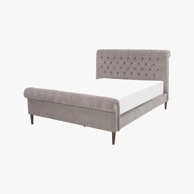 Made.com Orkney Super Kingsize Bed, Owl Grey