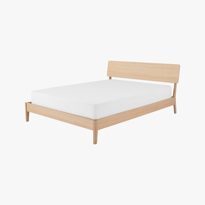 Made.com MADE Essentials Noka King Size Bed, Oak