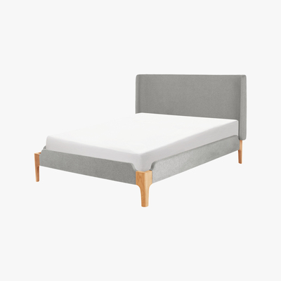 Made.com Roscoe Super King Size Bed, Cool Grey
