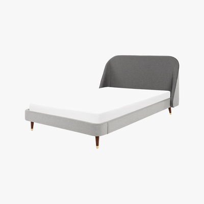 Made.com Marion King Size Bed, Feather & Coventry Grey