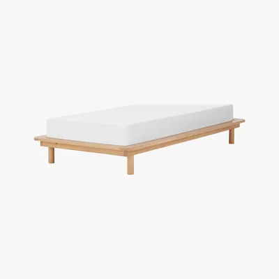 Made.com MADE Essentials Kano Single Bed, Natural Pine